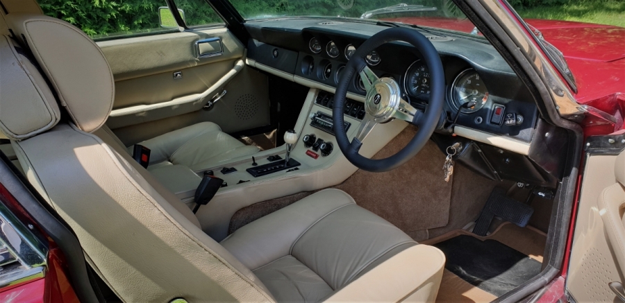 Will The Person Interested In A 1973 Jensen Interceptor Please Report To The Auction Lot?