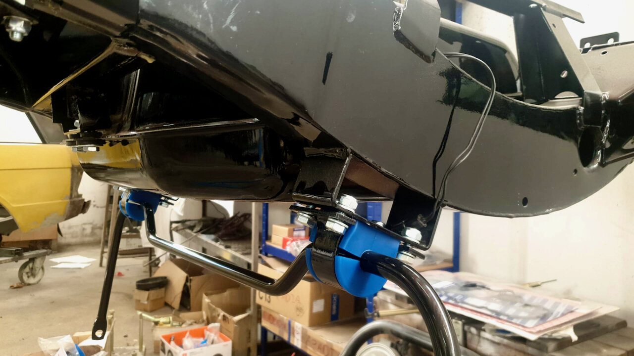 Restomod 1993 Land Rover Defender Wants To Be One With The Woods