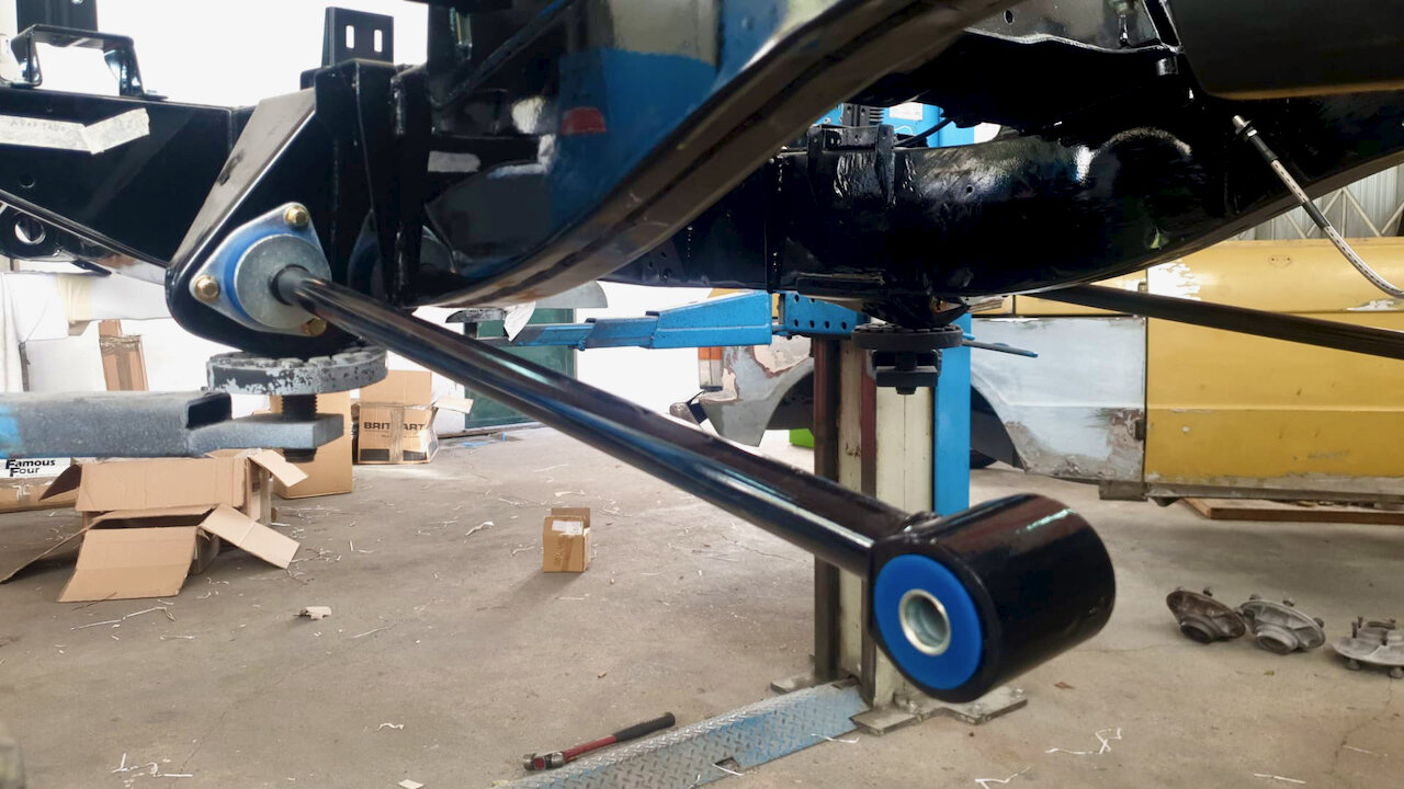 Restomod 1993 Land Rover Defender Wants To Be One With The Woods