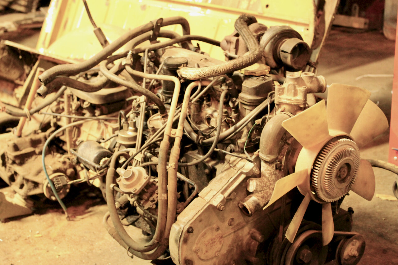 Restomod 1993 Land Rover Defender Wants To Be One With The Woods