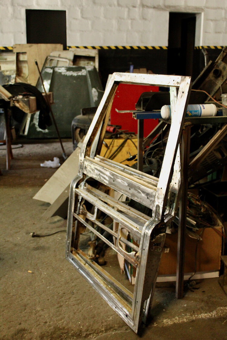 Restomod 1993 Land Rover Defender Wants To Be One With The Woods