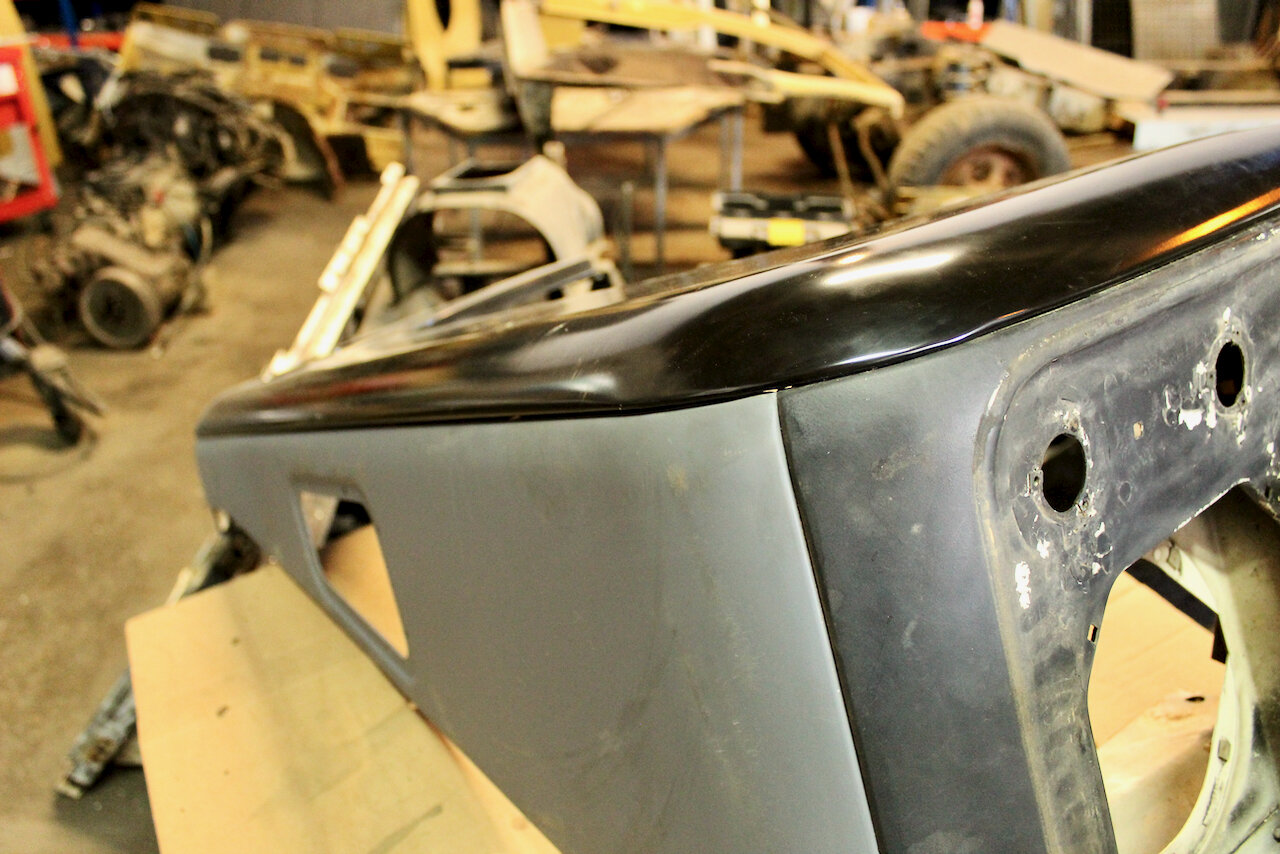 Restomod 1993 Land Rover Defender Wants To Be One With The Woods