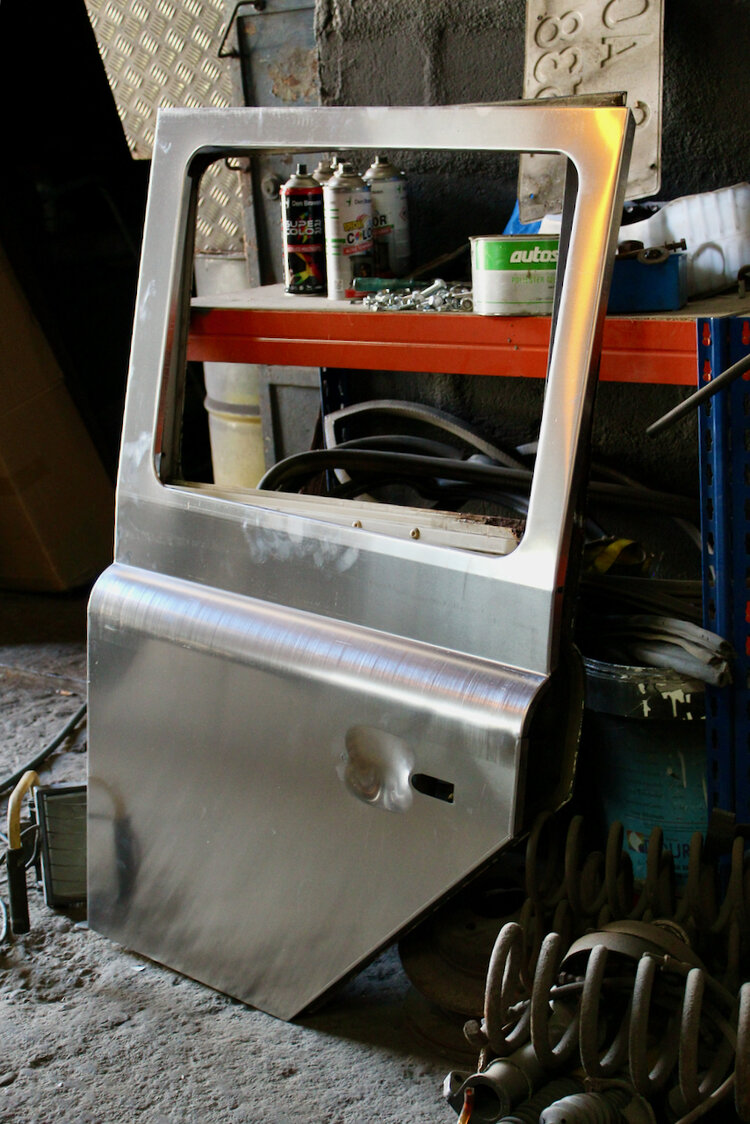 Restomod 1993 Land Rover Defender Wants To Be One With The Woods