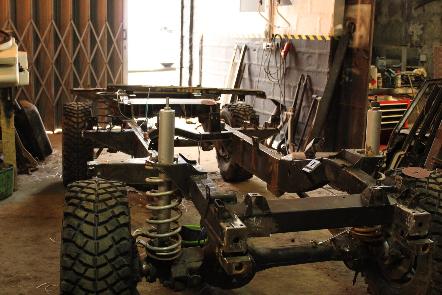 Restomod 1993 Land Rover Defender Wants To Be One With The Woods