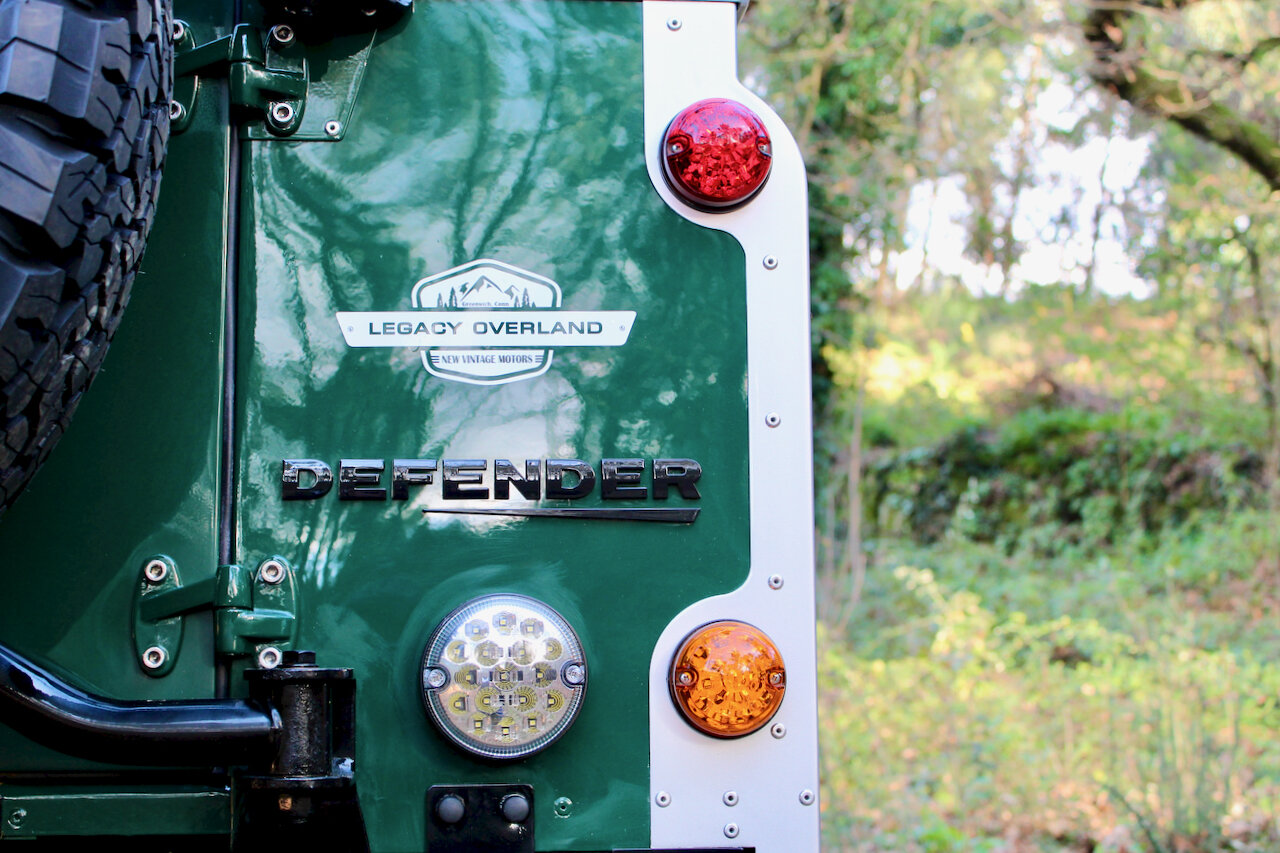 Restomod 1993 Land Rover Defender Wants To Be One With The Woods