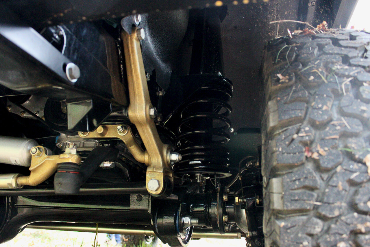 Restomod 1993 Land Rover Defender Wants To Be One With The Woods