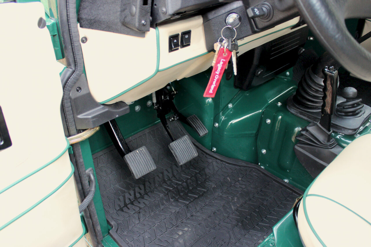 Restomod 1993 Land Rover Defender Wants To Be One With The Woods