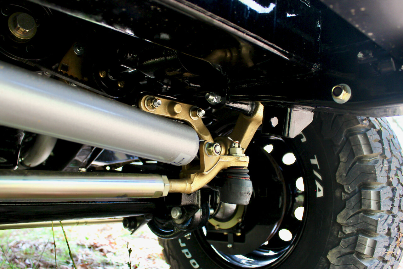 Restomod 1993 Land Rover Defender Wants To Be One With The Woods