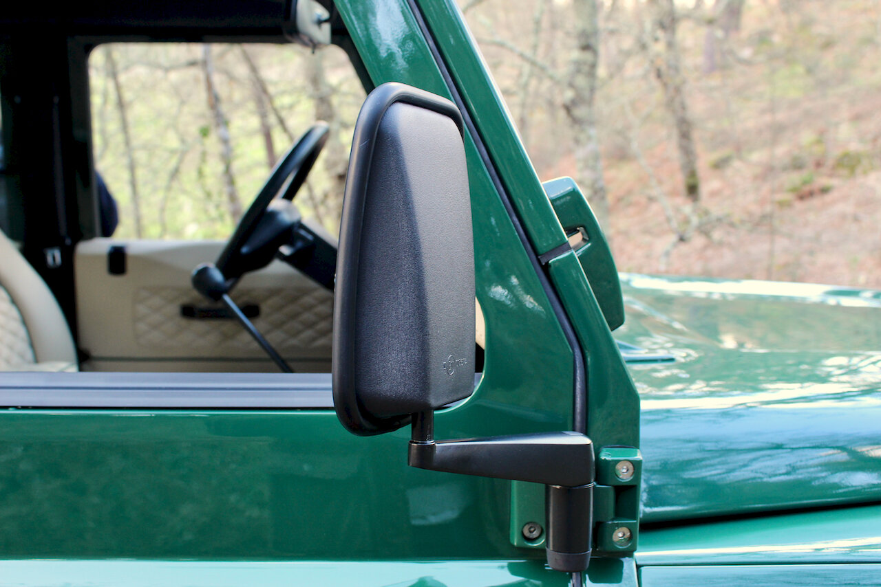 Restomod 1993 Land Rover Defender Wants To Be One With The Woods