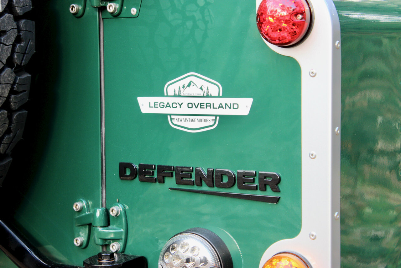 Restomod 1993 Land Rover Defender Wants To Be One With The Woods