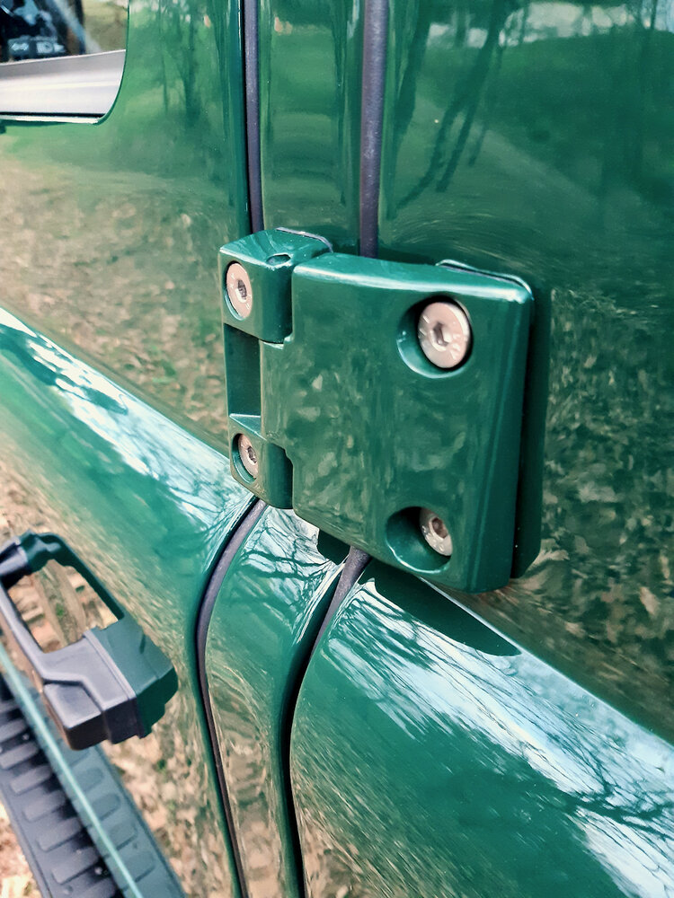 Restomod 1993 Land Rover Defender Wants To Be One With The Woods