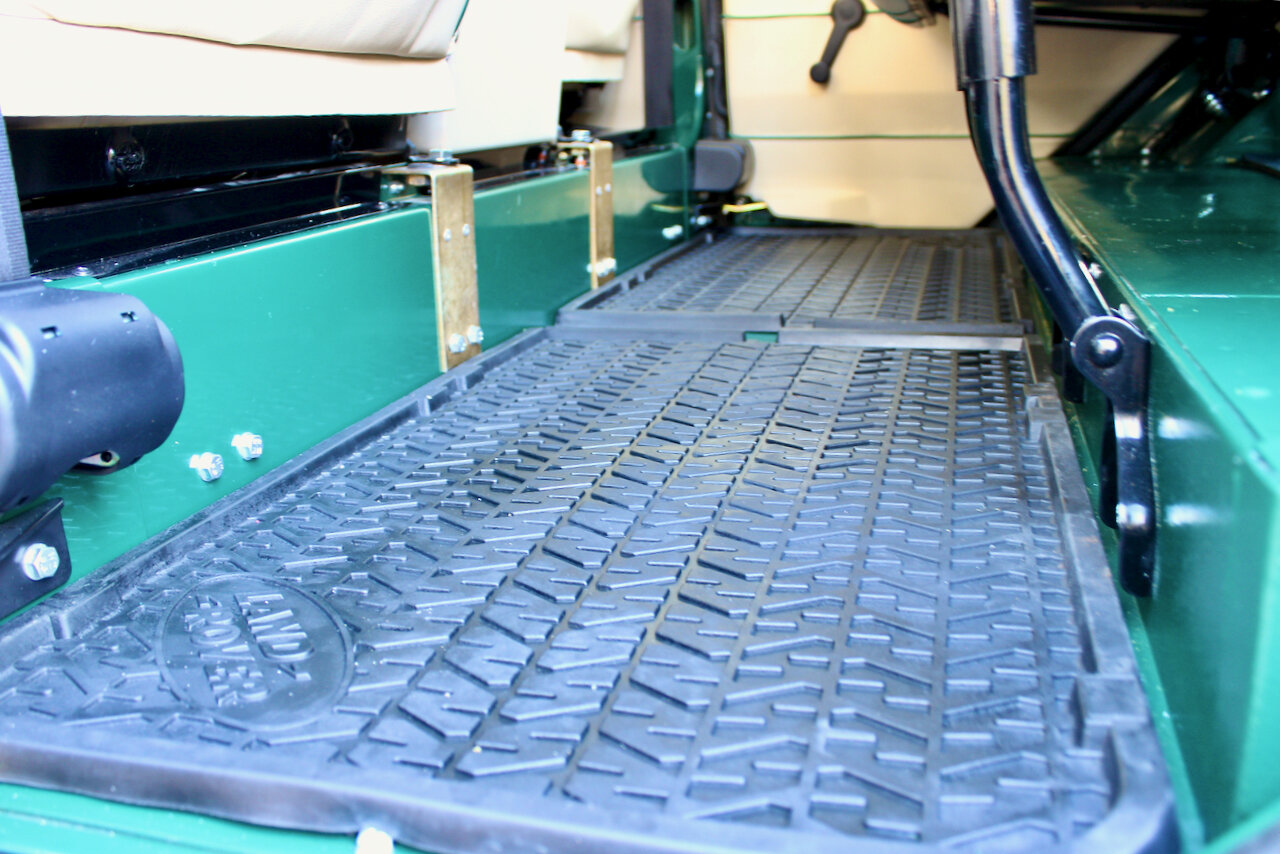 Restomod 1993 Land Rover Defender Wants To Be One With The Woods