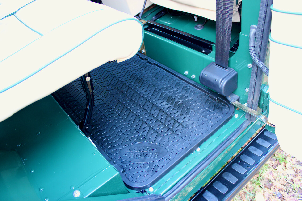 Restomod 1993 Land Rover Defender Wants To Be One With The Woods