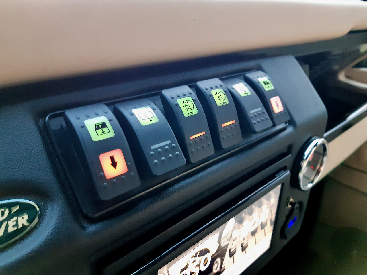 Restomod 1993 Land Rover Defender Wants To Be One With The Woods