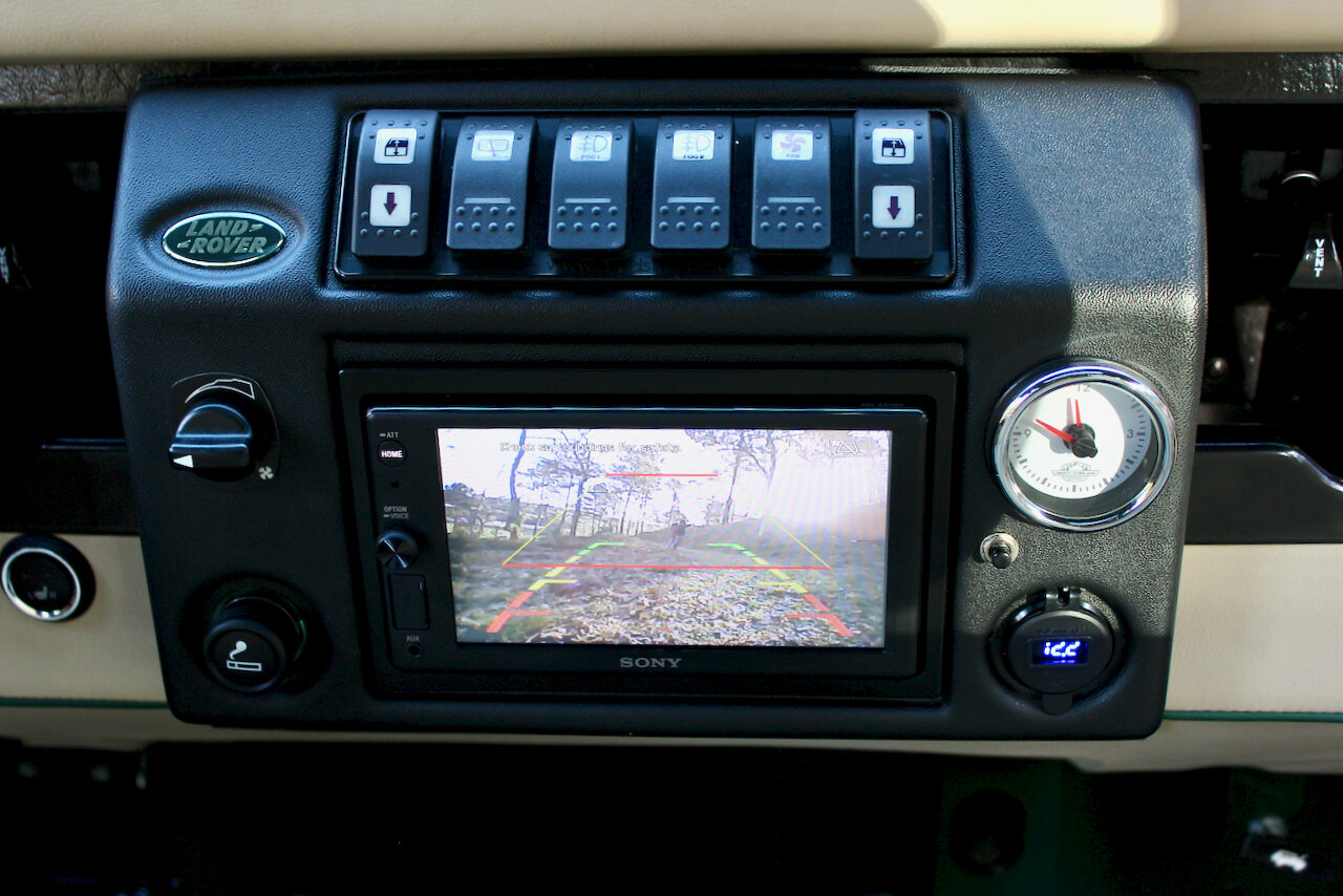 Restomod 1993 Land Rover Defender Wants To Be One With The Woods