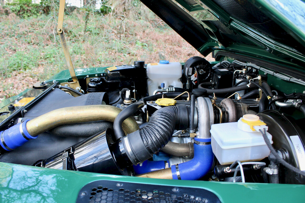 Restomod 1993 Land Rover Defender Wants To Be One With The Woods