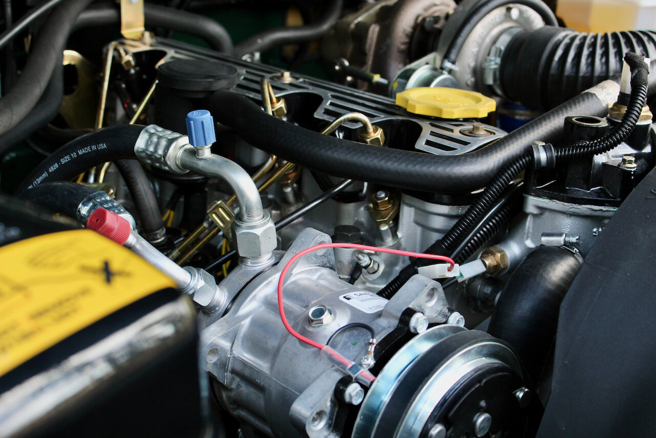 Restomod 1993 Land Rover Defender Wants To Be One With The Woods