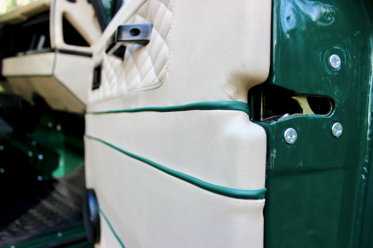 Restomod 1993 Land Rover Defender Wants To Be One With The Woods