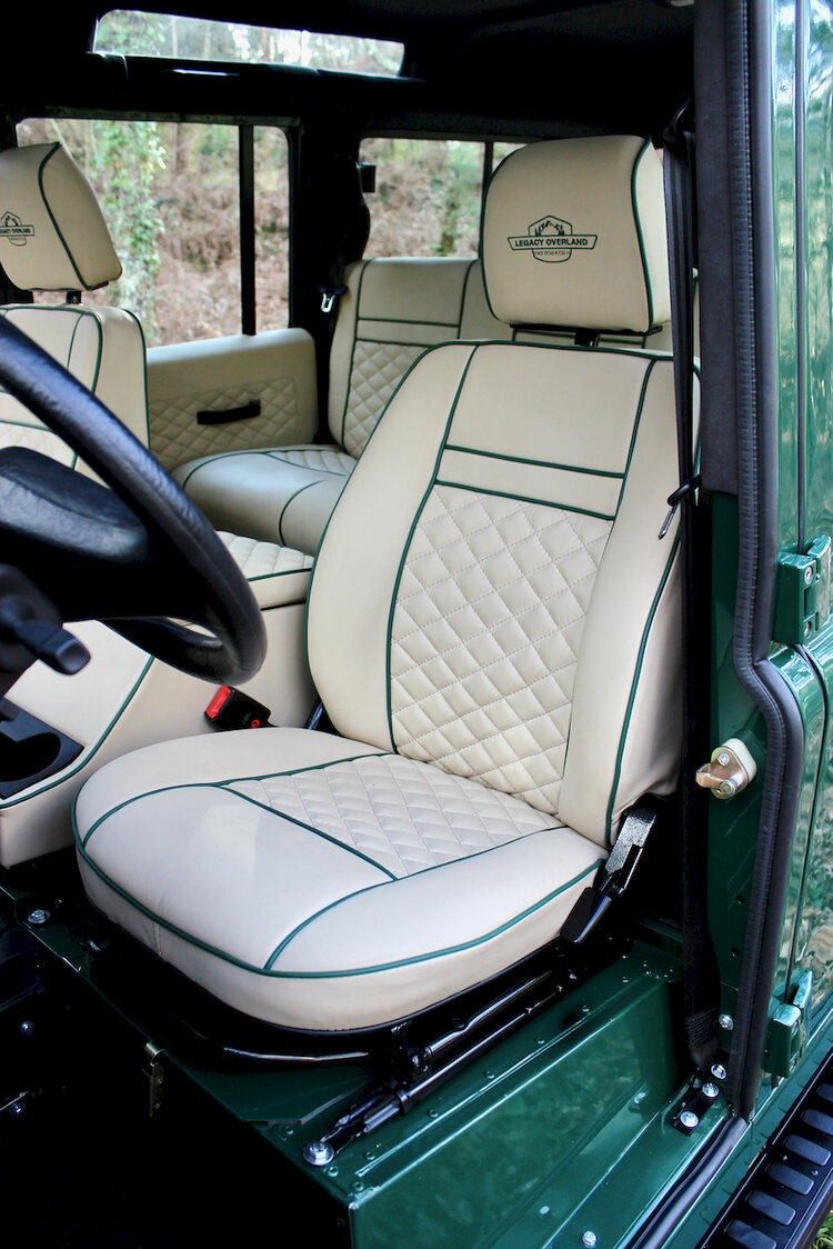 Restomod 1993 Land Rover Defender Wants To Be One With The Woods