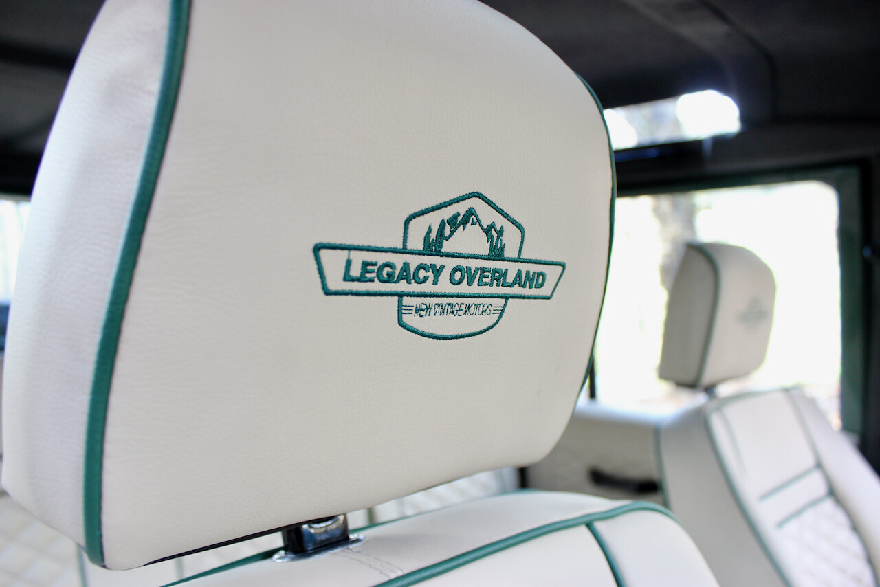 Restomod 1993 Land Rover Defender Wants To Be One With The Woods