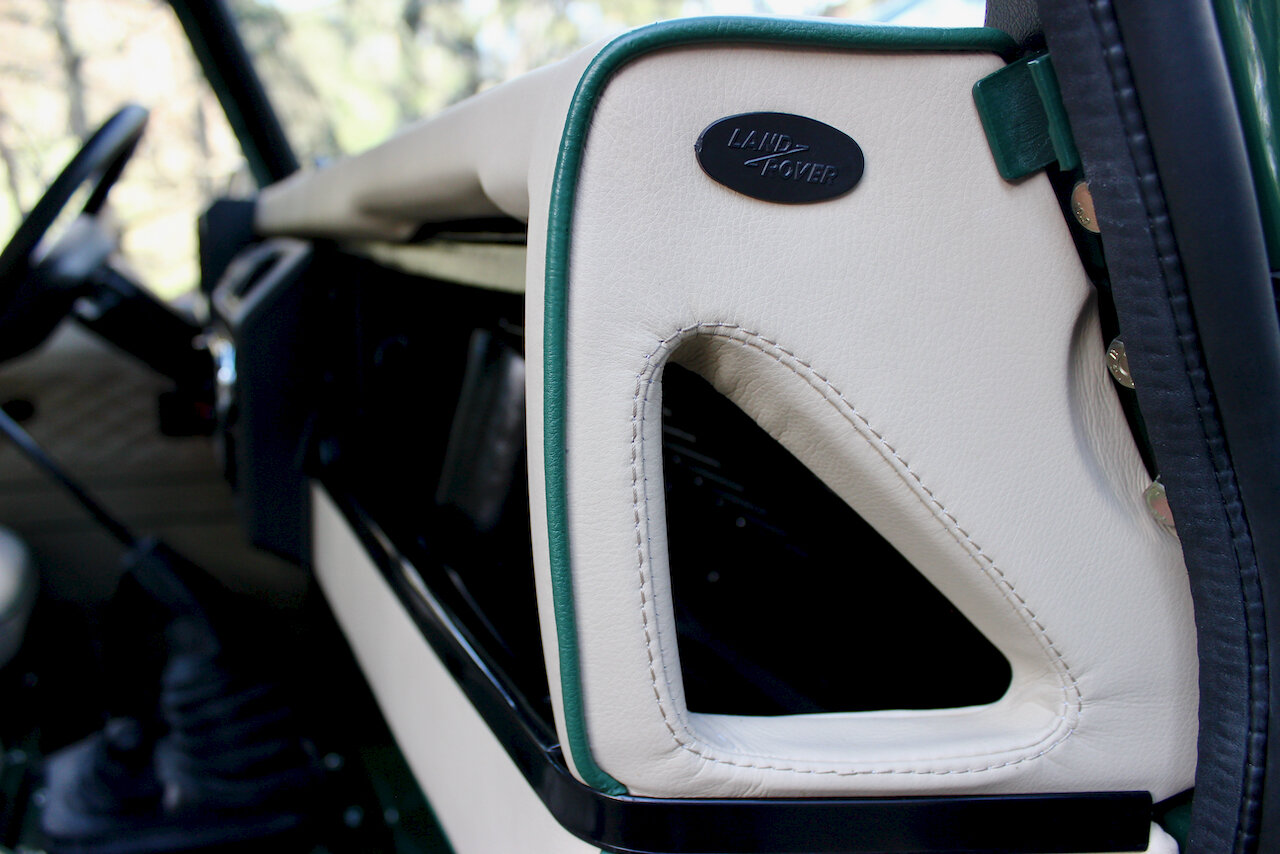 Restomod 1993 Land Rover Defender Wants To Be One With The Woods