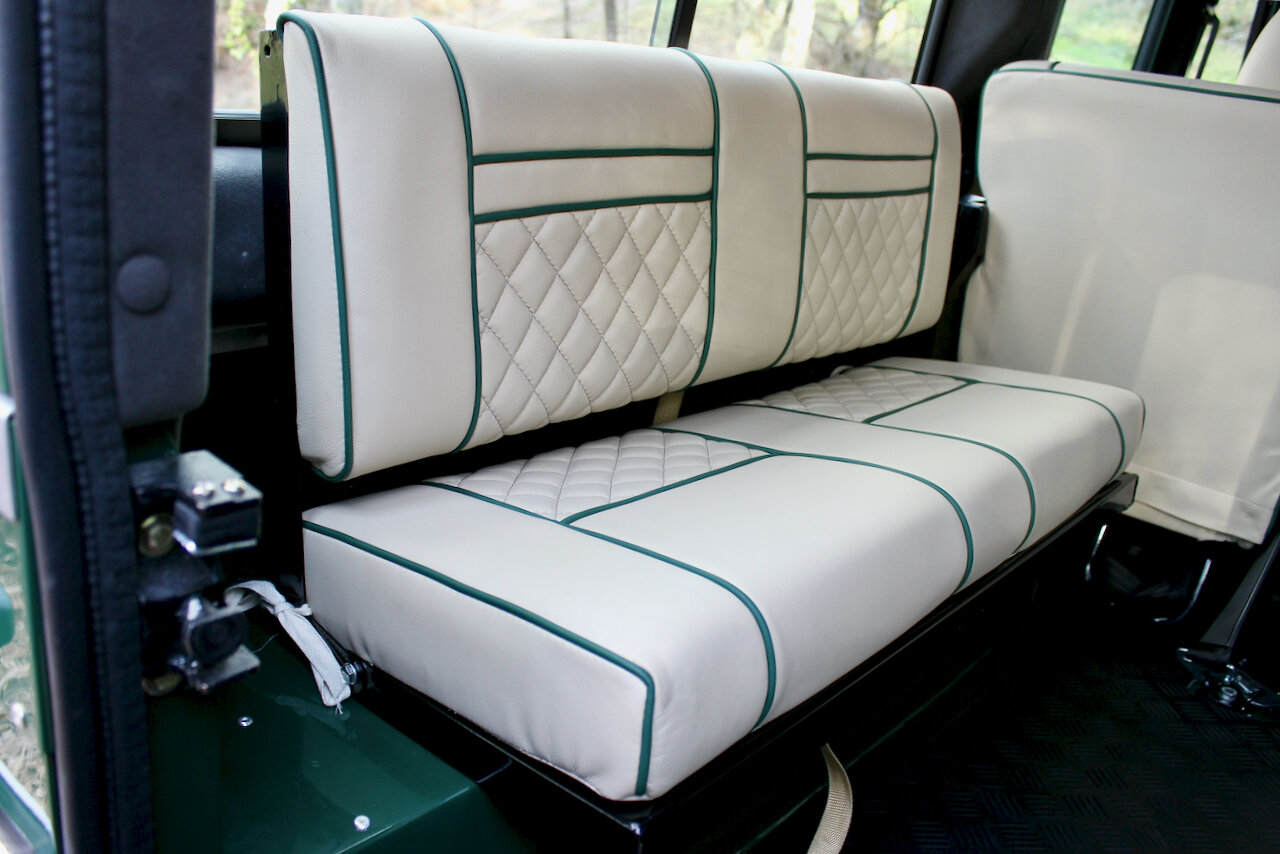 Restomod 1993 Land Rover Defender Wants To Be One With The Woods