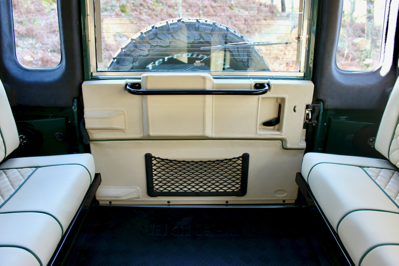 Restomod 1993 Land Rover Defender Wants To Be One With The Woods