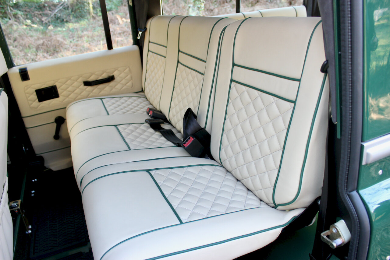 Restomod 1993 Land Rover Defender Wants To Be One With The Woods