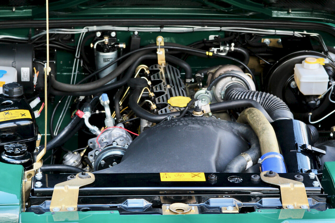 Restomod 1993 Land Rover Defender Wants To Be One With The Woods