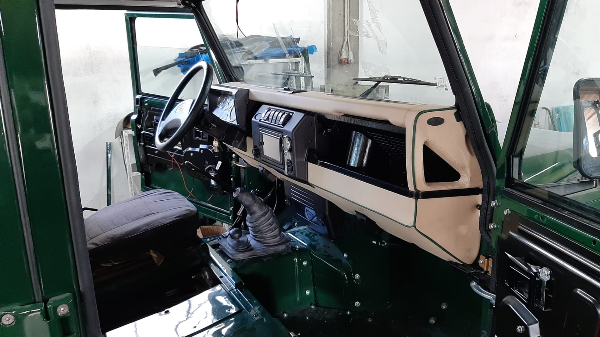 Restomod 1993 Land Rover Defender Wants To Be One With The Woods