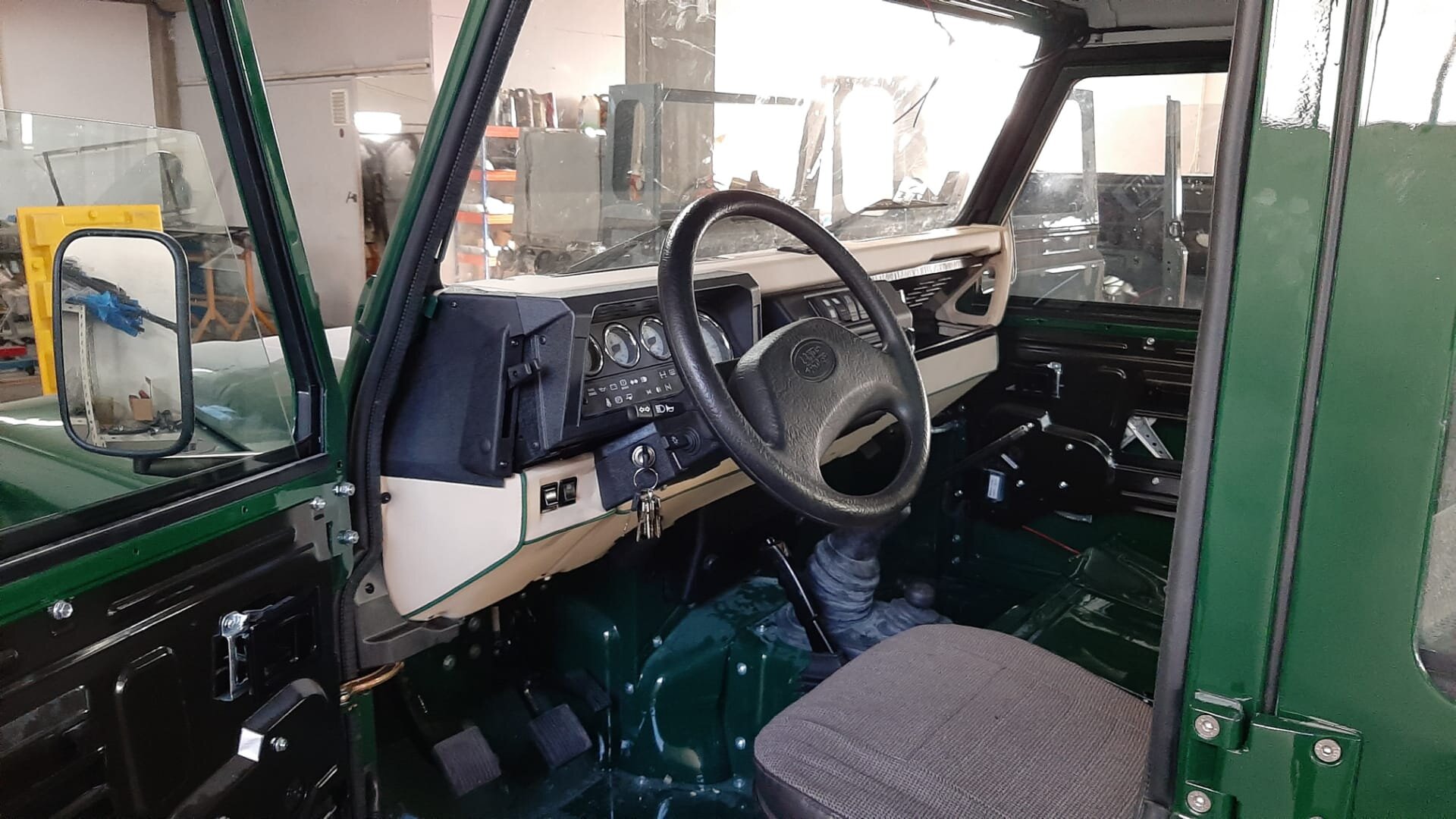 Restomod 1993 Land Rover Defender Wants To Be One With The Woods