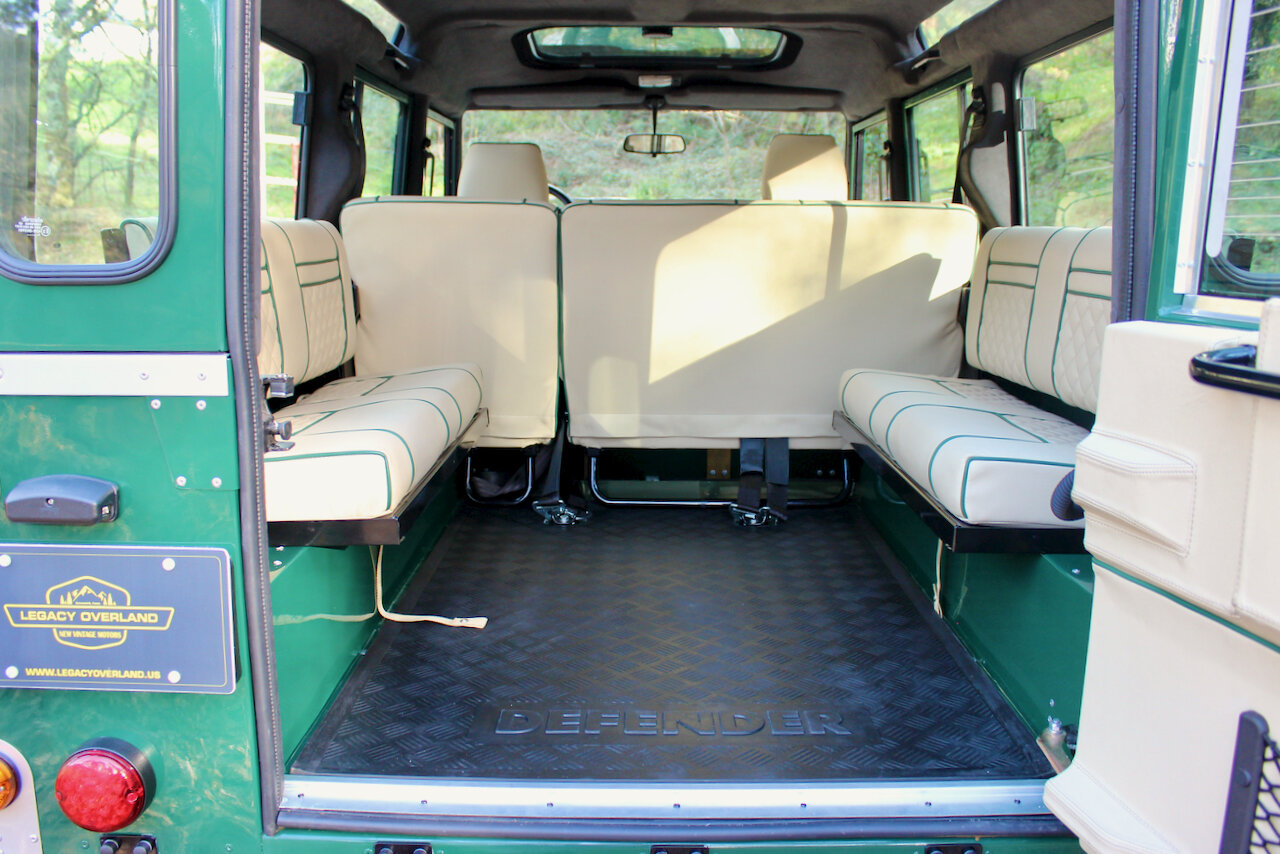 Restomod 1993 Land Rover Defender Wants To Be One With The Woods