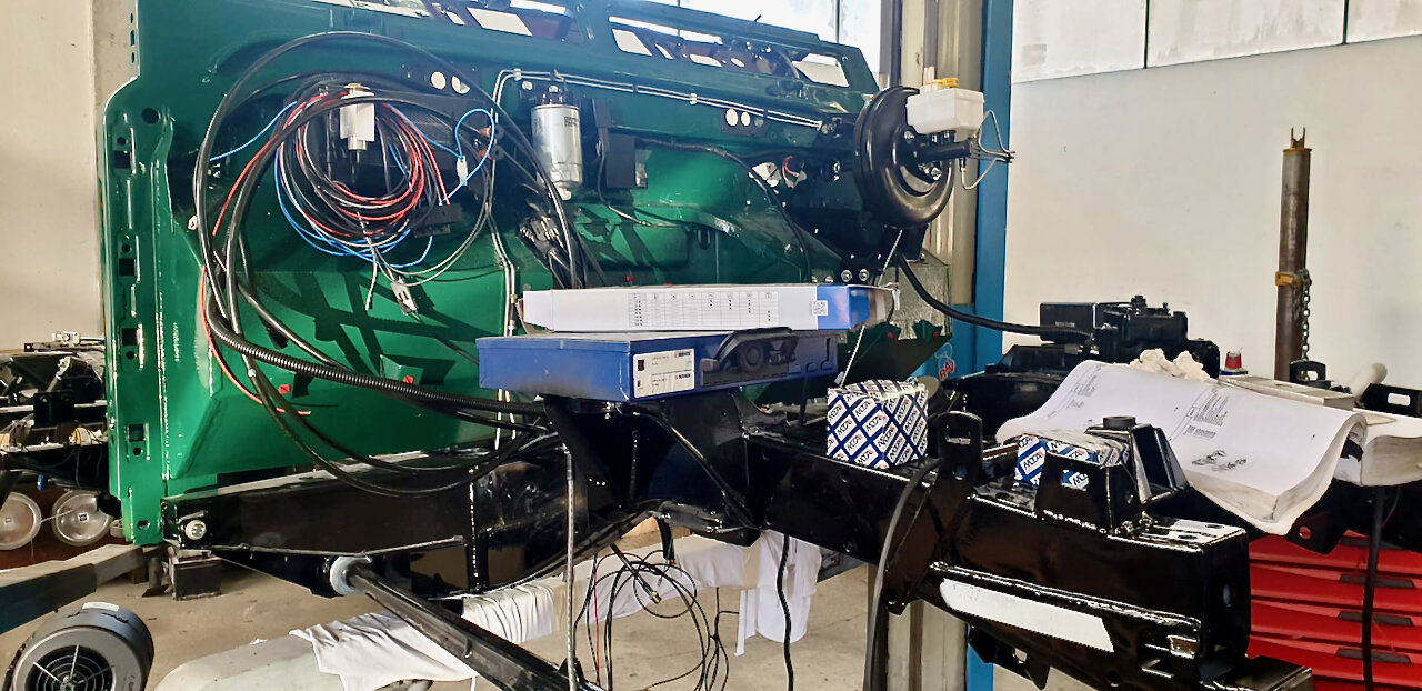 Restomod 1993 Land Rover Defender Wants To Be One With The Woods