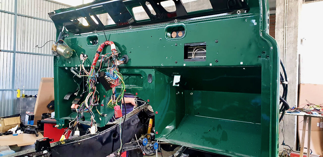 Restomod 1993 Land Rover Defender Wants To Be One With The Woods