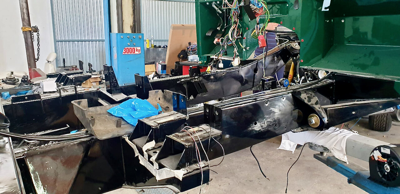 Restomod 1993 Land Rover Defender Wants To Be One With The Woods