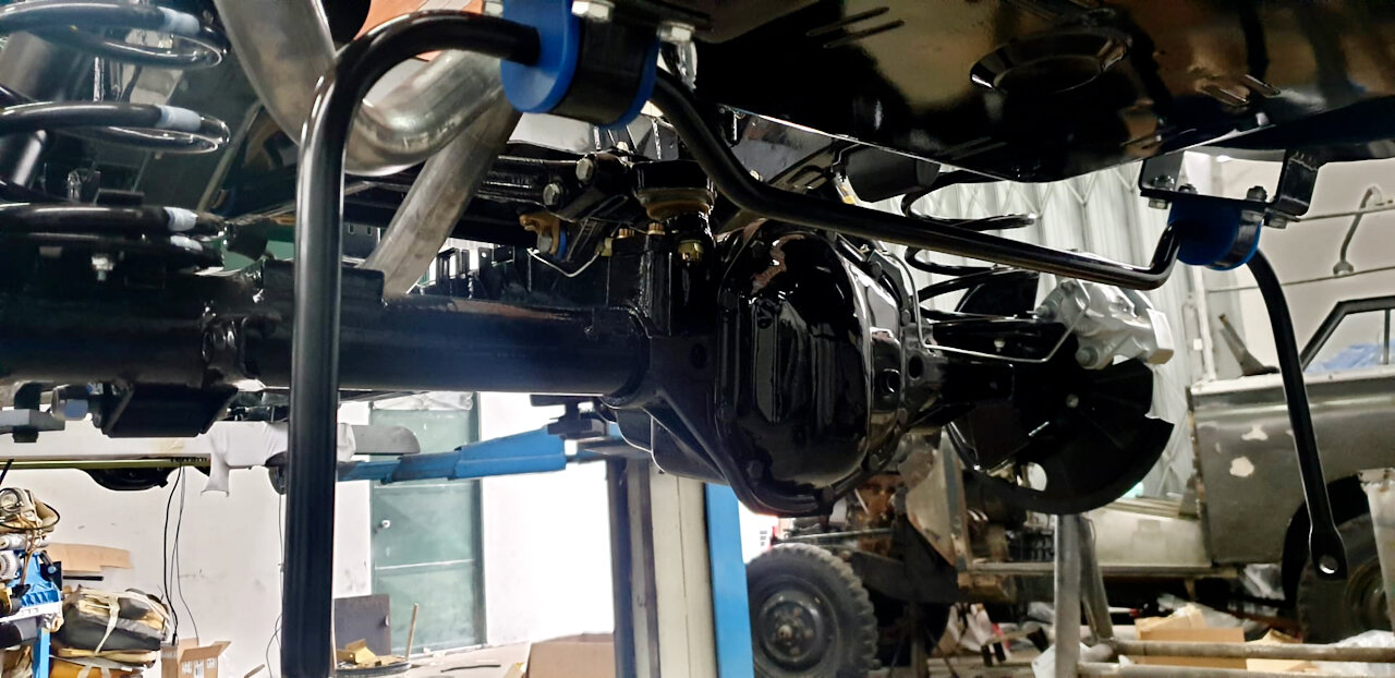 Restomod 1993 Land Rover Defender Wants To Be One With The Woods