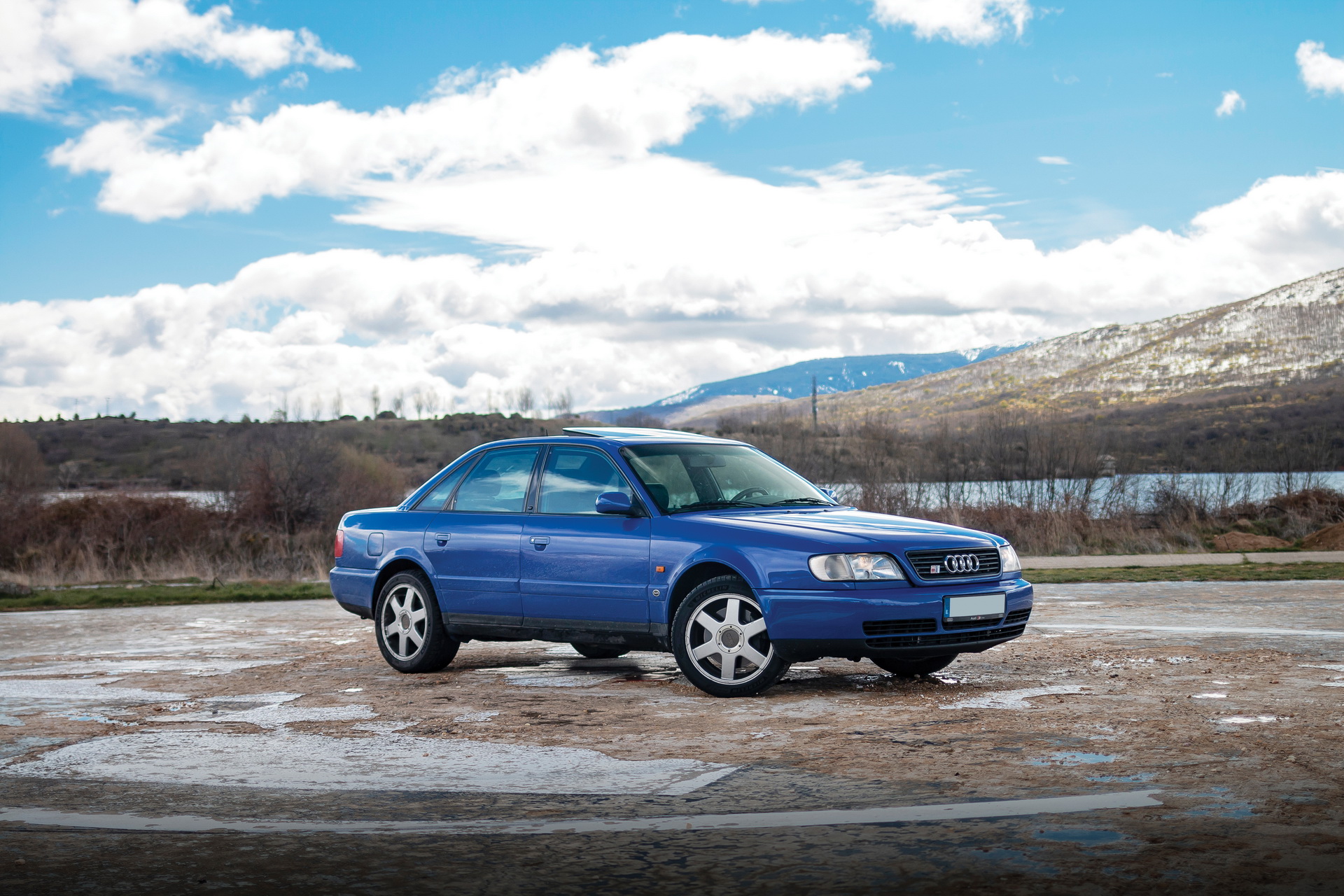 Looking For A Blue Unicorn? Here’s A 1996 Audi S6 Plus, The One With The V8