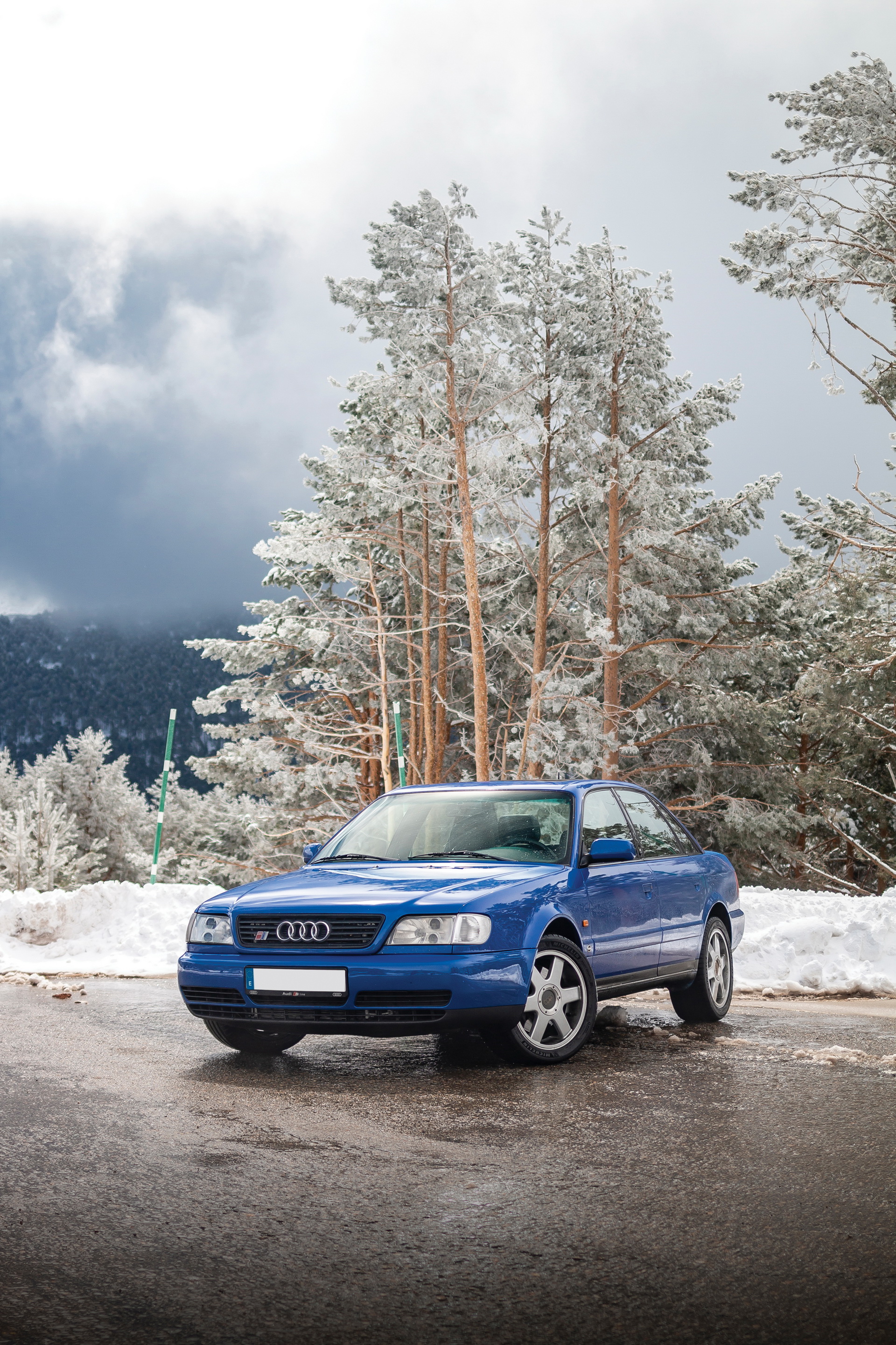Looking For A Blue Unicorn? Here’s A 1996 Audi S6 Plus, The One With The V8