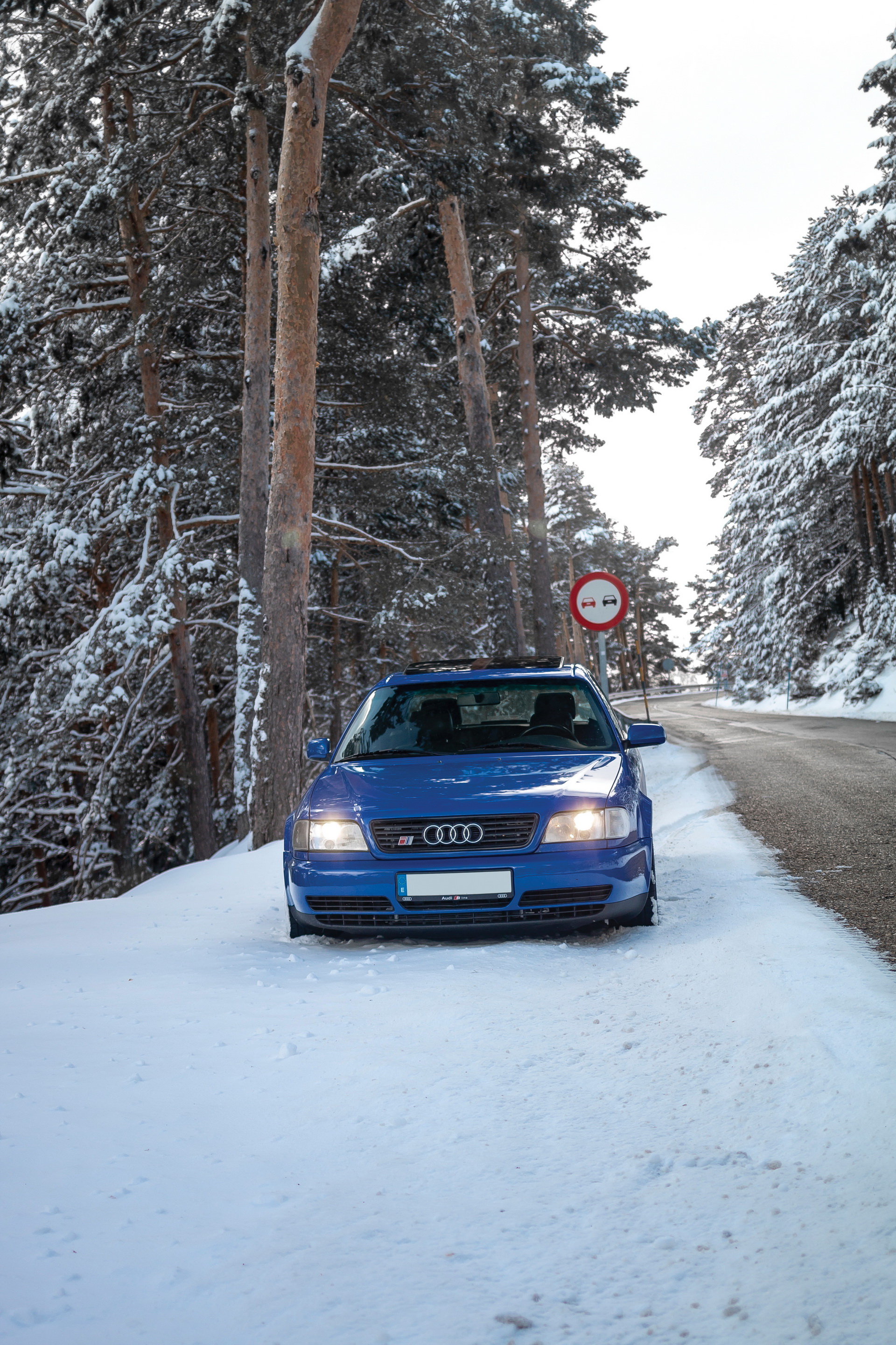 Looking For A Blue Unicorn? Here’s A 1996 Audi S6 Plus, The One With The V8