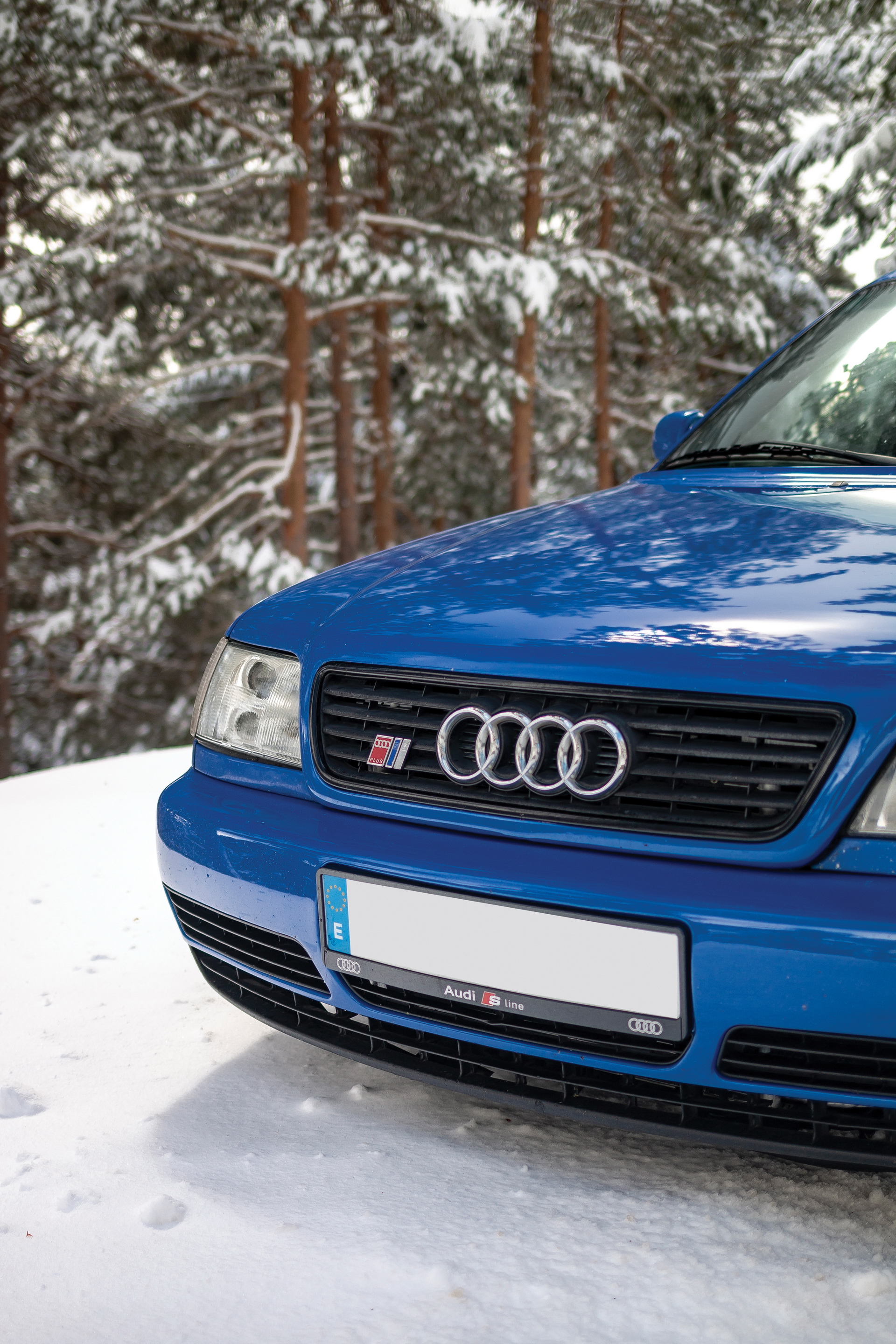 Looking For A Blue Unicorn? Here’s A 1996 Audi S6 Plus, The One With The V8