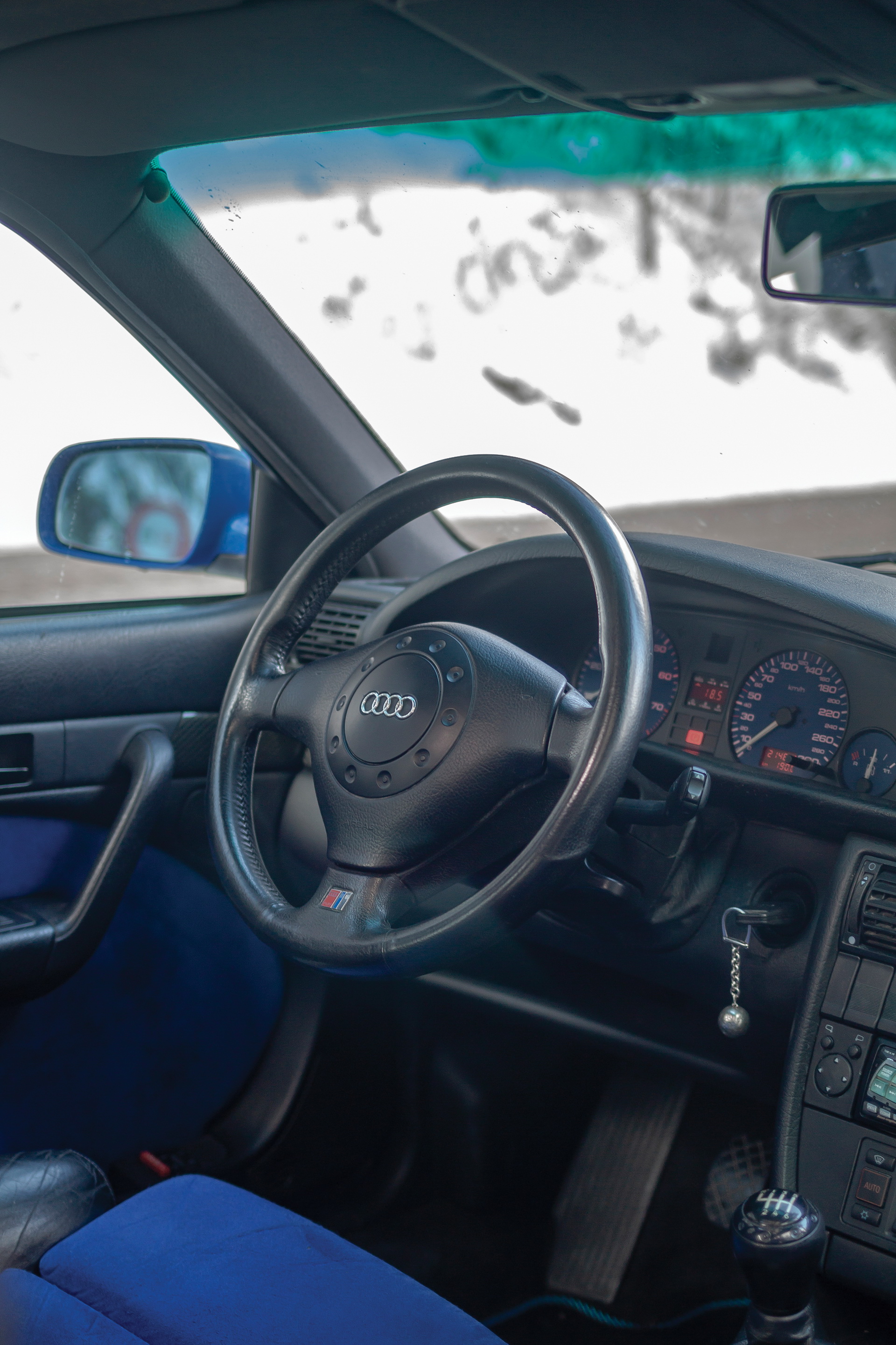 Looking For A Blue Unicorn? Here’s A 1996 Audi S6 Plus, The One With The V8