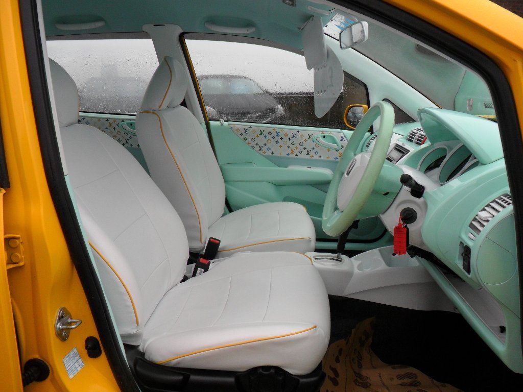 Honda Jazz Is Fit And Furious On The Outside, Minty And Louis Vuitton On The Inside
