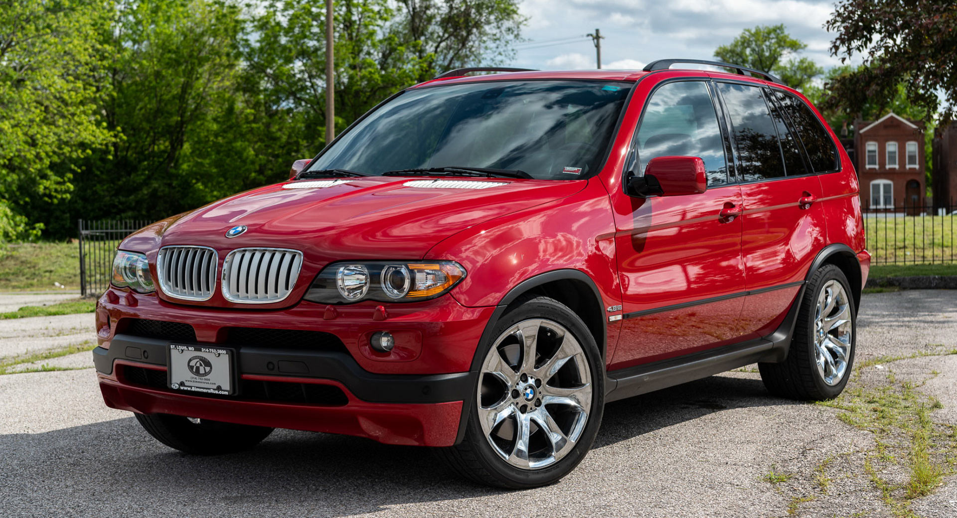 Imola Red 2004 BMW X5 4.8iS: Pay Tribute (And Maintenance) To The
