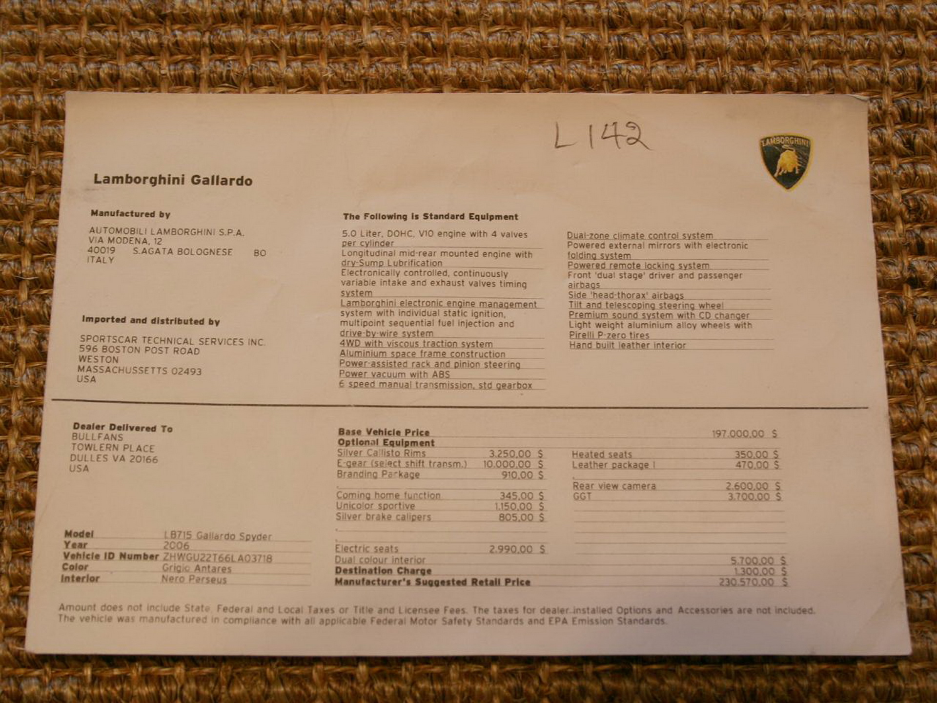 Grigio Antares Really Brings Out The “Audi” In This Lamborghini Gallardo