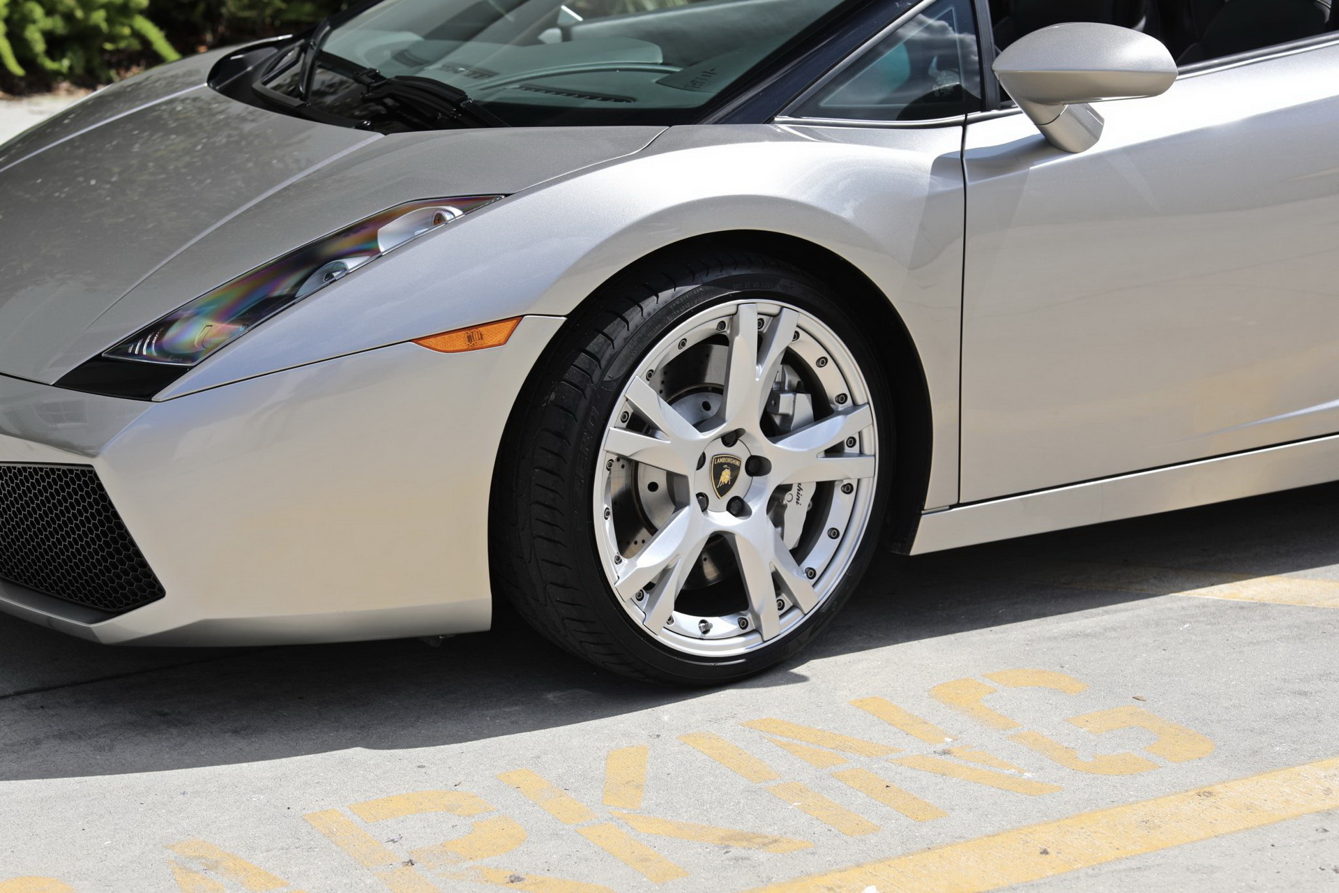 Grigio Antares Really Brings Out The “Audi” In This Lamborghini Gallardo