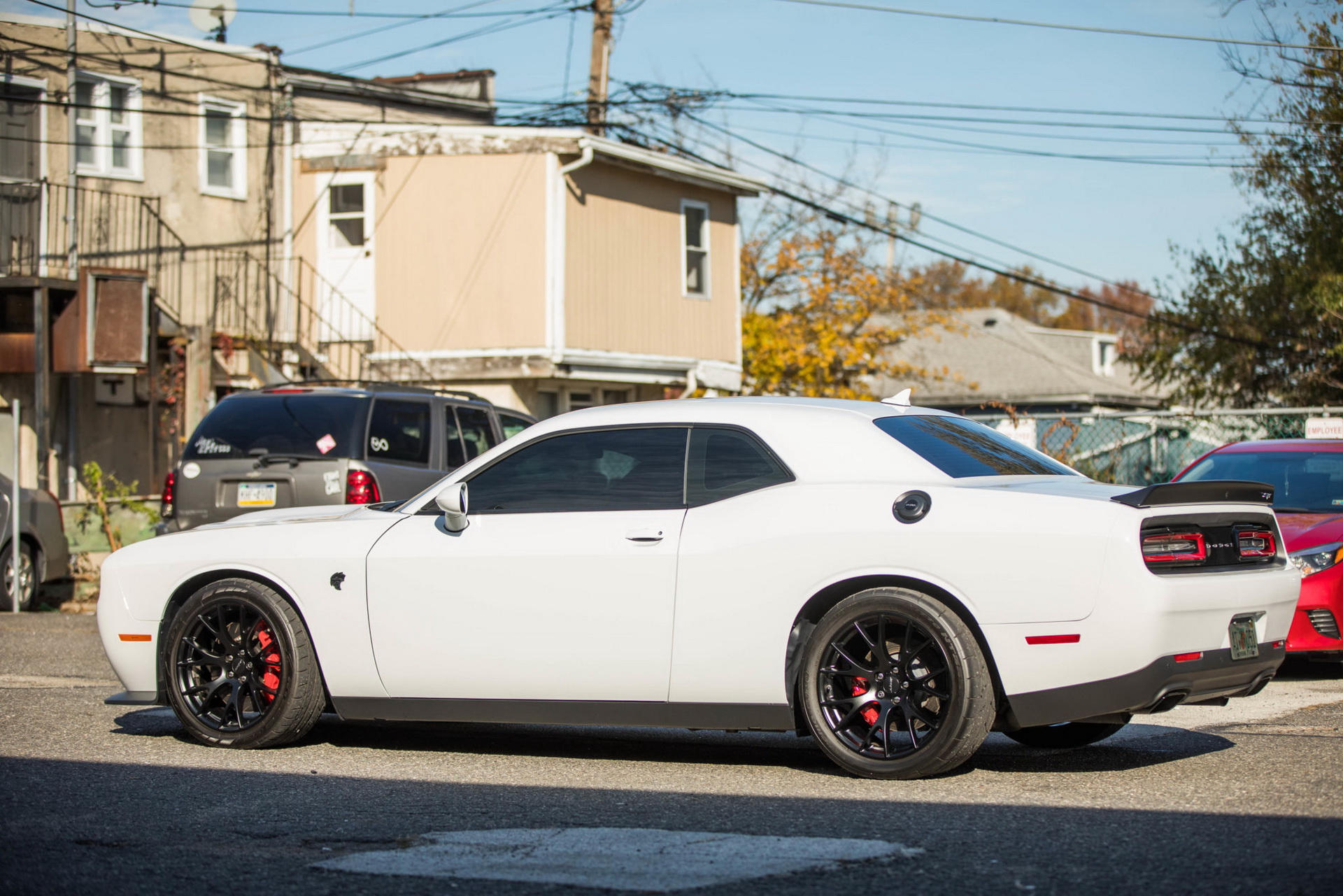 Man Up With This Barely Driven 6sp Manual 2016 Challenger SRT Hellcat