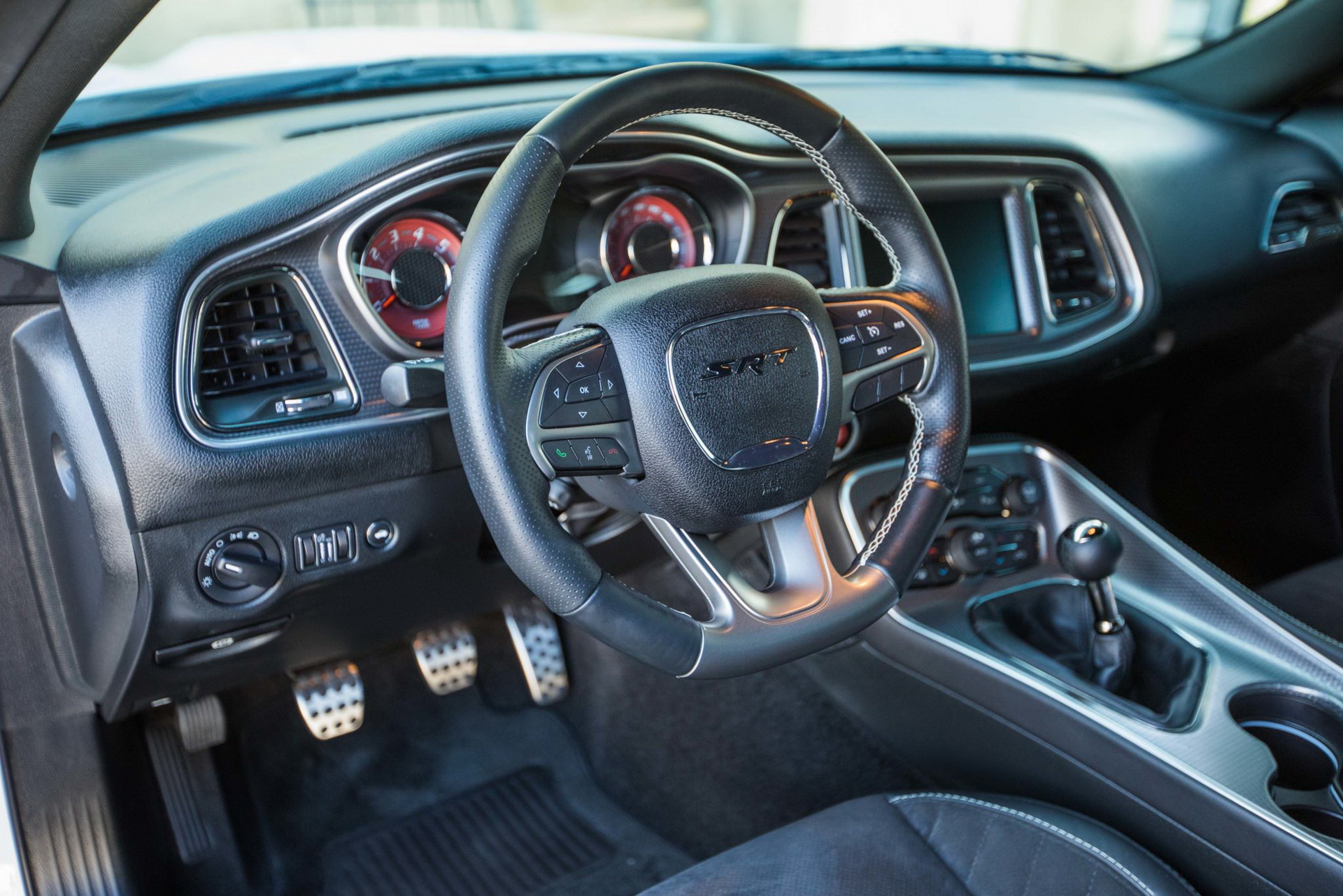 Man Up With This Barely Driven 6sp Manual 2016 Challenger SRT Hellcat