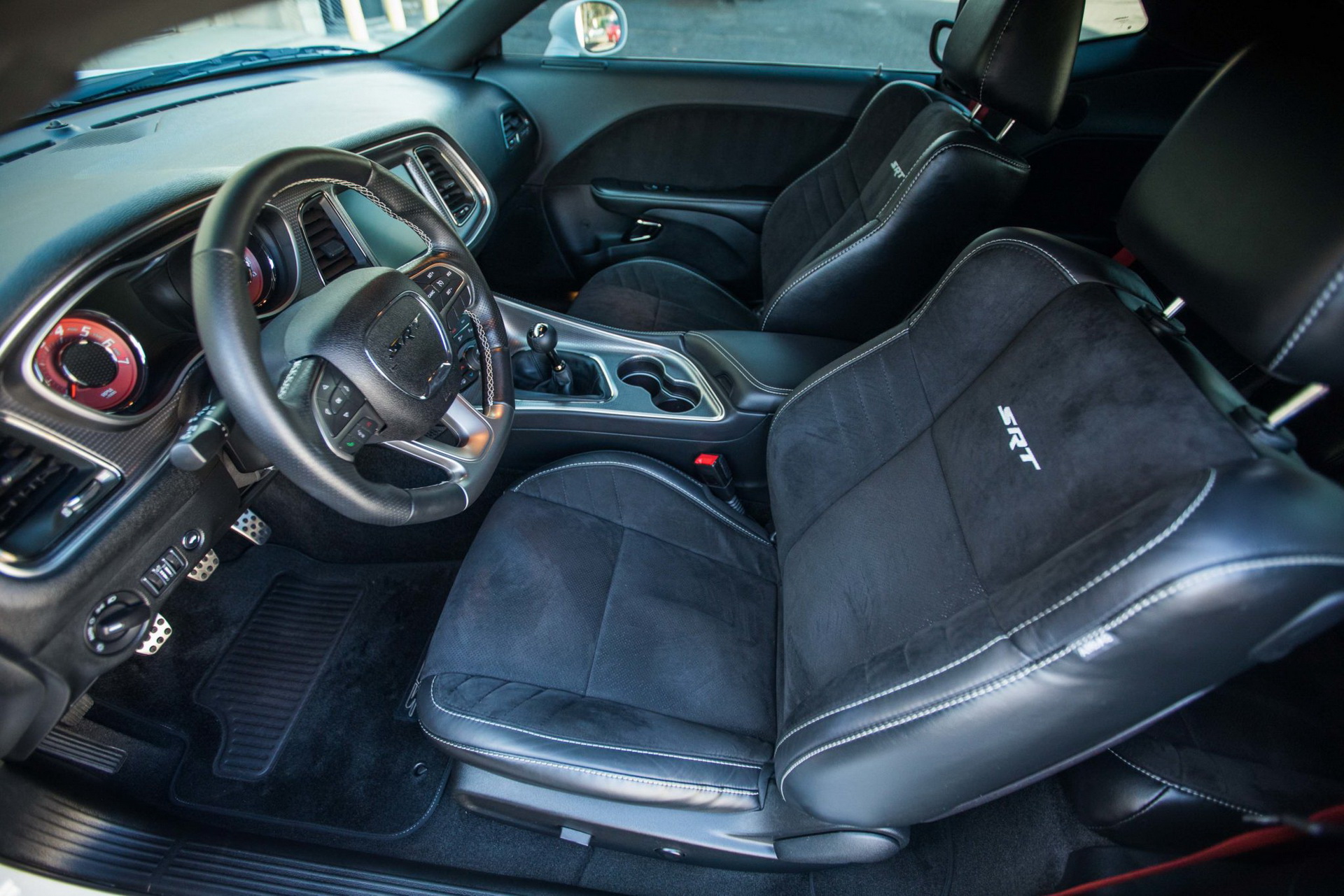 Man Up With This Barely Driven 6sp Manual 2016 Challenger SRT Hellcat