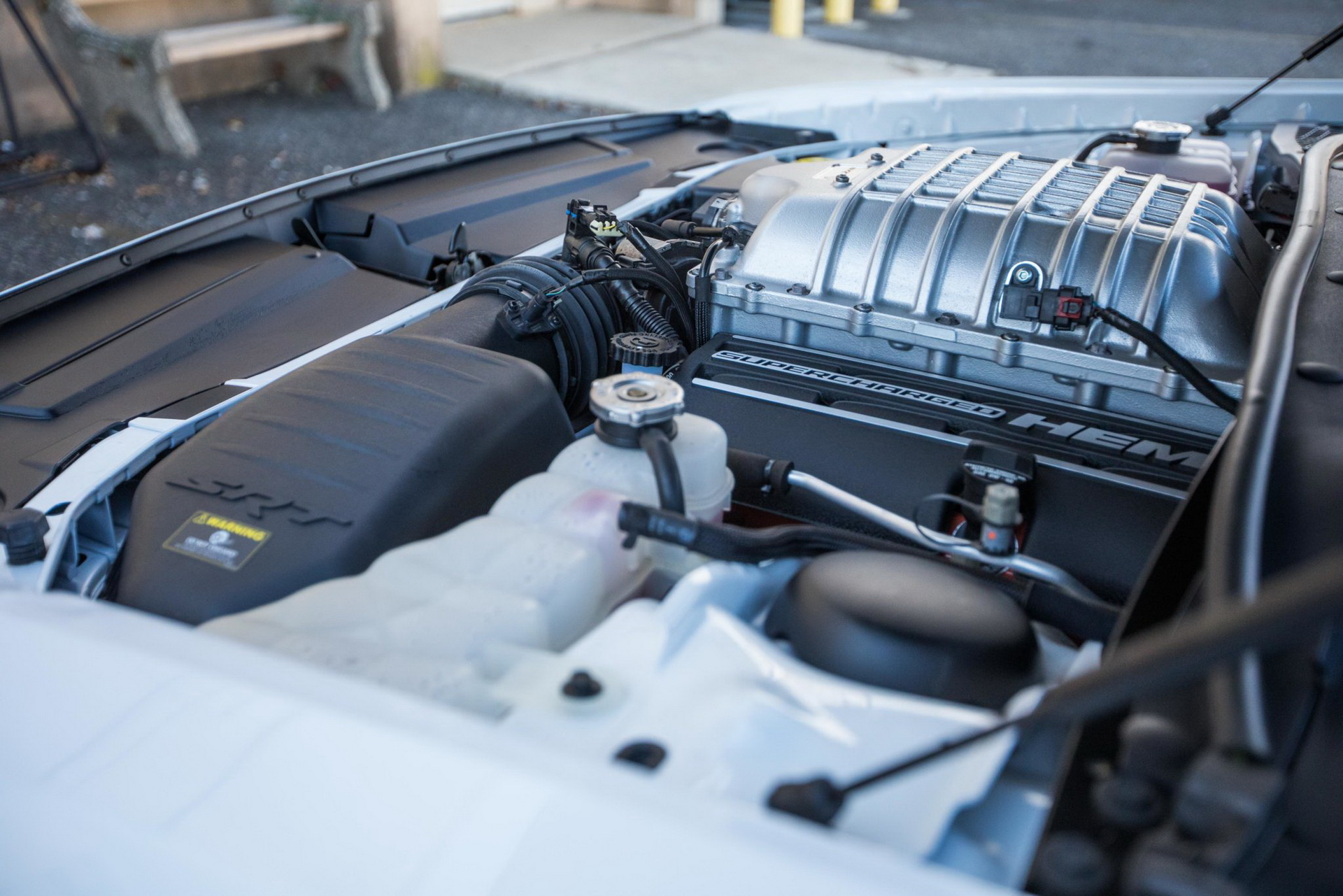 Man Up With This Barely Driven 6sp Manual 2016 Challenger SRT Hellcat