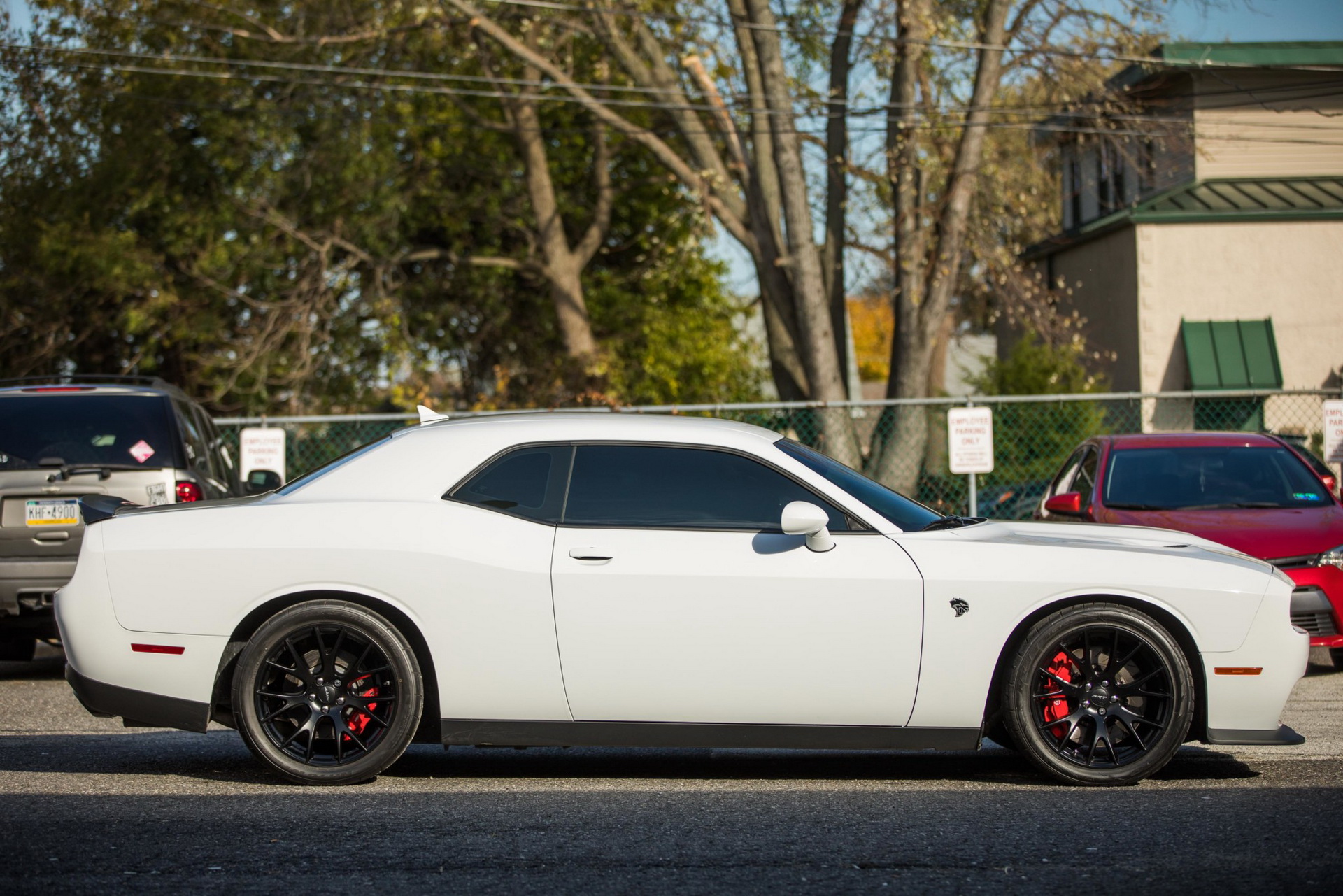 Man Up With This Barely Driven 6sp Manual 2016 Challenger SRT Hellcat